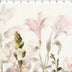 PRETTY POSIES - RAYON LINEN PRINTS - FLORAL ONE SIDE BORDER