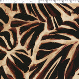 SAVANNAH - RAYON LINEN PRINTS - TROPICAL LEAVES