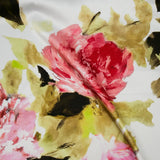 GEMINI COLLECTION - SATIN TWIN PRINTS - WATERCOLOUR ROSES