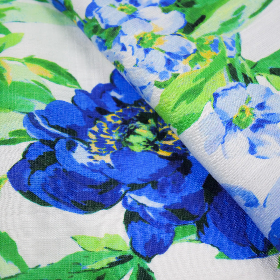 BOREALIS OASIS - SLUB PRINTS - FLORAL
