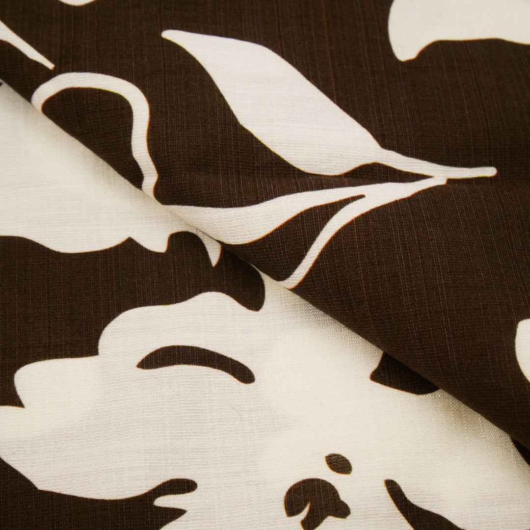 LINEA SLUB - PRINTS - MONOTONE FLORAL