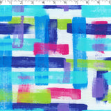 BOREALIS OASIS - SLUB PRINTS - PAINT STROKES