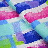 BOREALIS OASIS - SLUB PRINTS - PAINT STROKES
