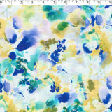 BOREALIS OASIS - SLUB PRINTS - WATERCOLOR FLORAL