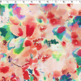 SUNSET SERENADE - SLUB PRINTS - WATERCOLOR FLORAL