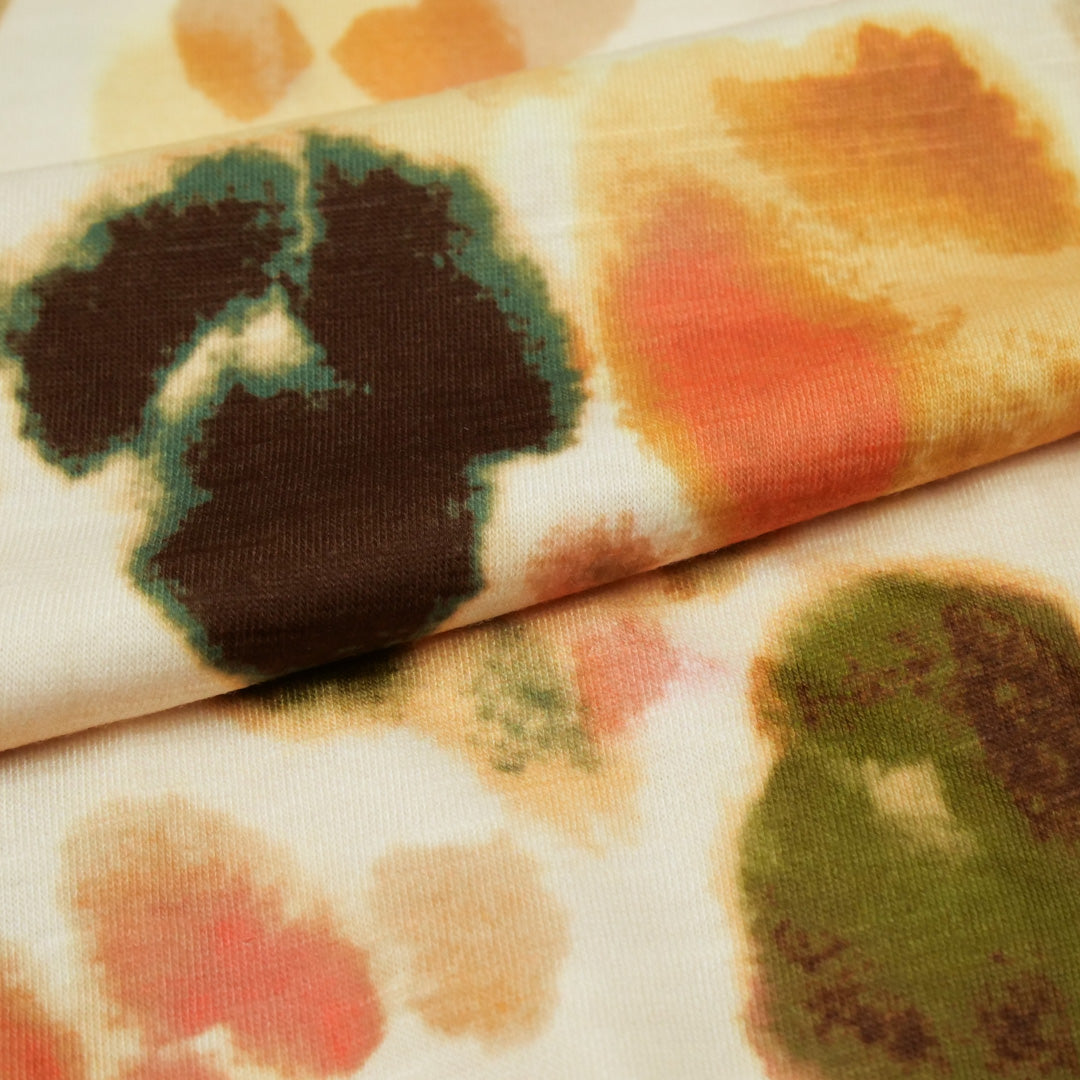 SAVANNAH - SLUB KNIT PRINTS - ABSTRACT LEOPARD