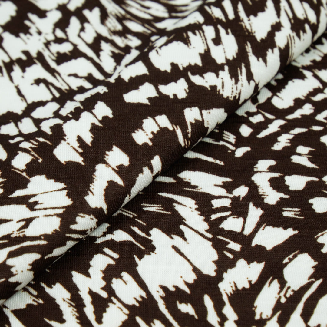 SAVANNAH - SLUB KNIT PRINTS - SKIN