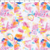 JUSTIN AND JUSTINE - SLUB KNIT PRINTS - WATERCOLOR