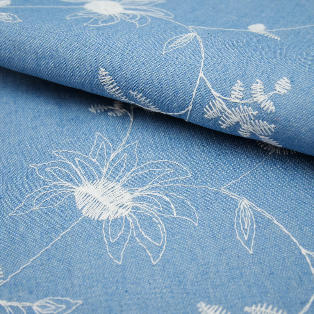 INDIGO JUNCTION - EMBROIDERED DENIM