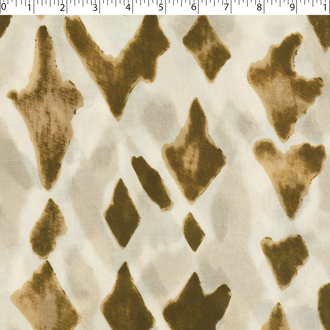 DESERT SANDS - COTTON VOILE PRINTS - ABSTRACT GEOMETRIC