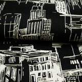CHIT CHAT COLLECTION - STRETCH COTTON PRINTS - CITYSCAPES