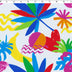 JUSTIN AND JUSTINE - COTTON POPLIN PRINTS - PALM LEAVES/BANANAS/FLAMINGO'S