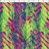 OLIVIA - KNIT PRINTS - ABSTRACT VINEY LEAVES