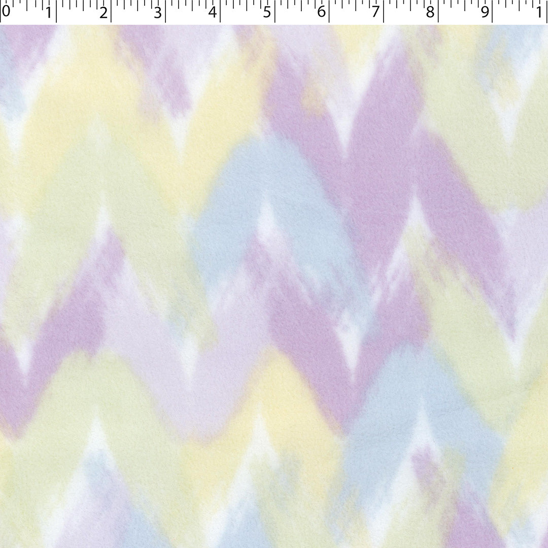 MOUNTAIN FLEECE PRINTS BABY - BRUSH STROKE CHEVRON