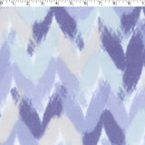 MOUNTAIN FLEECE PRINTS BABY - BRUSH STROKE CHEVRON