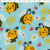 MOUNTAIN FLEECE PRINTS BABY - HAPPY BEES