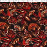 CLARISSA - SATIN PRINTS - ETHNIC FLORAL