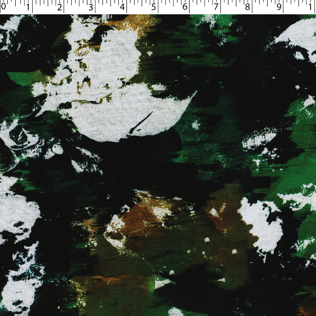 VERDE - SATIN PRINTS - ABSTRACT