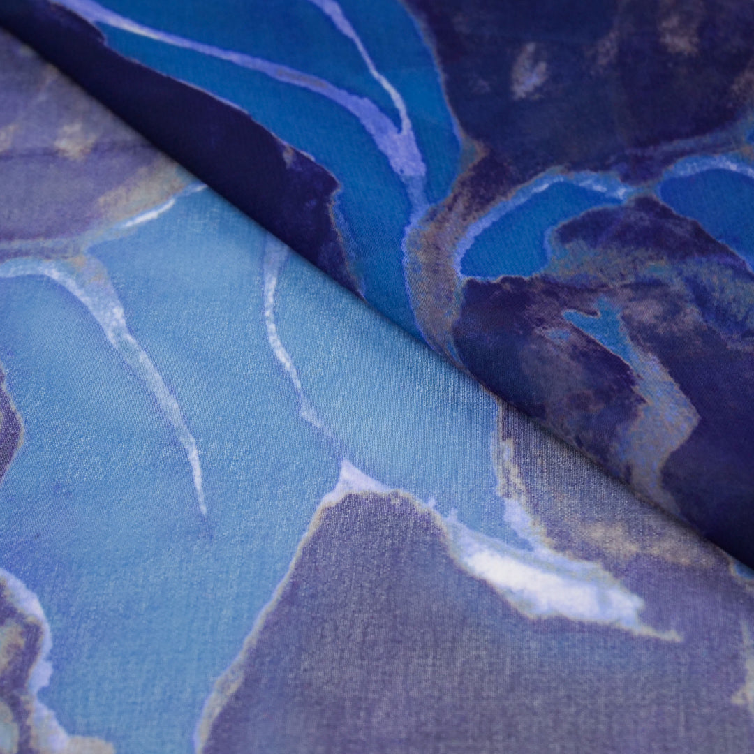 GEMELLA CHIFFON PRINTS - ABSTRACT FLORAL