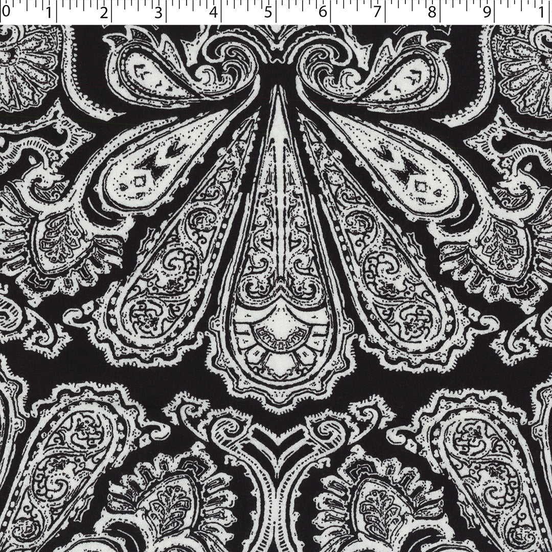 PANDORA - RAYON TWILL PRINTS - PAISLEY