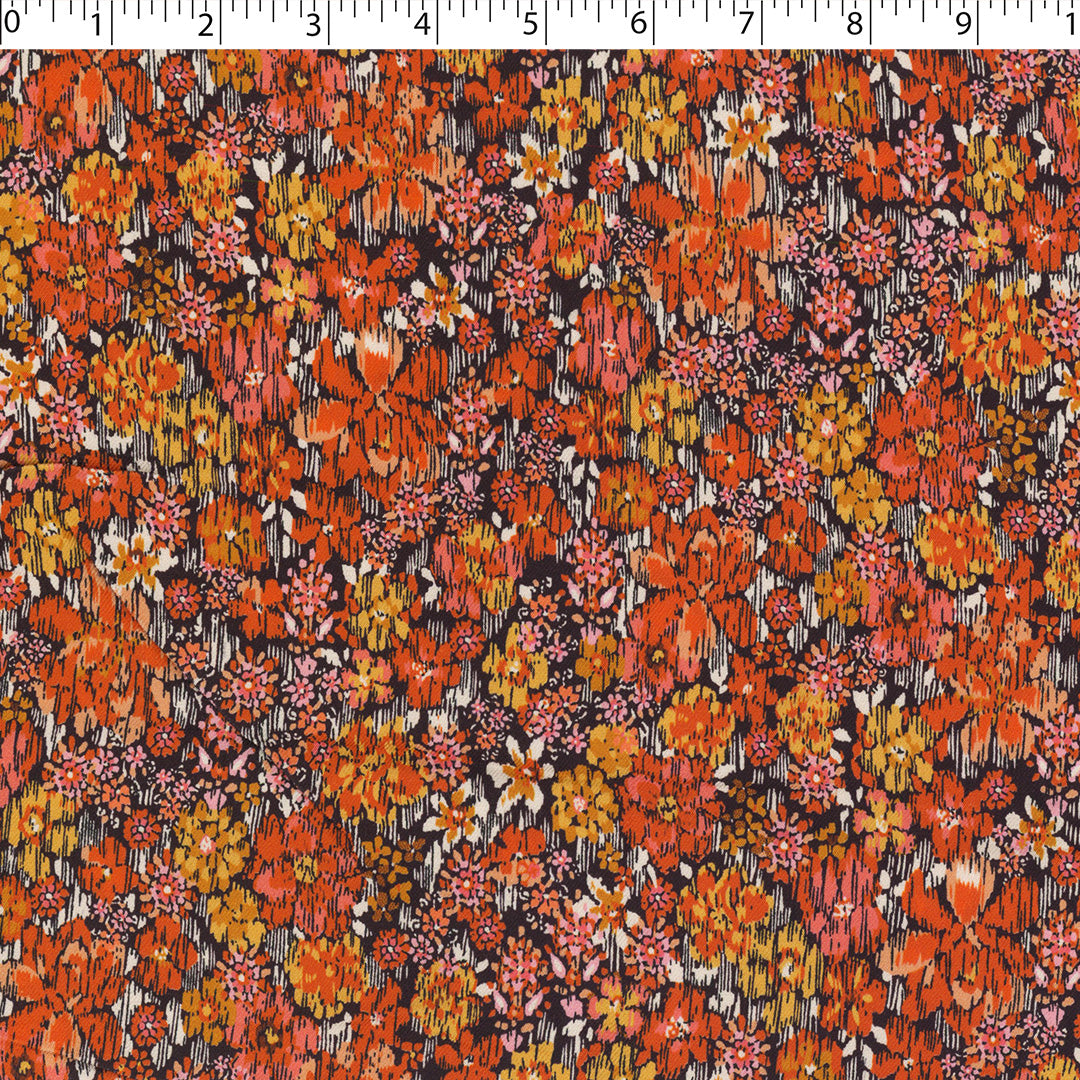 PANDORA - RAYON TWILL PRINTS - SMALL FLORAL