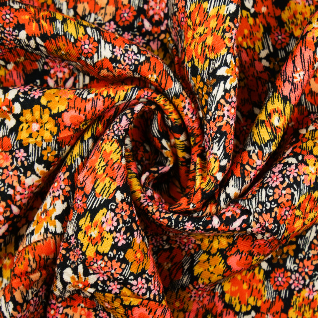 PANDORA - RAYON TWILL PRINTS - SMALL FLORAL