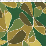 VERDE - RAYON TWILL PRINTS - FLAT FLORAL