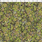 VERDE - RAYON TWILL PRINTS - SMALL FLORAL