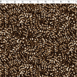 PANDORA - METALLIC CRINKLE STRIPE - ABSTRACT LEAVES