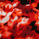 PANDORA - METALLIC CRINKLE STRIPE - DISTRESSED FLORAL