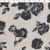 PANDORA - METALLIC CRINKLE STRIPE - ROSES