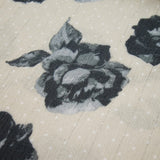 PANDORA - METALLIC CRINKLE STRIPE - ROSES