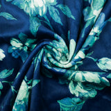 LOUELLA - PRINTED VELVET - FLORAL