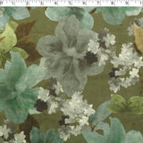 LOUELLA - PRINTED VELVET - LILIES