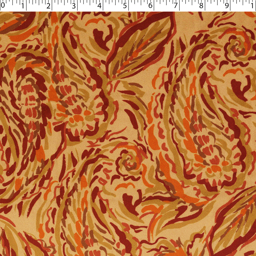 LOUELLA - PRINTED VELVET - PAISLEY