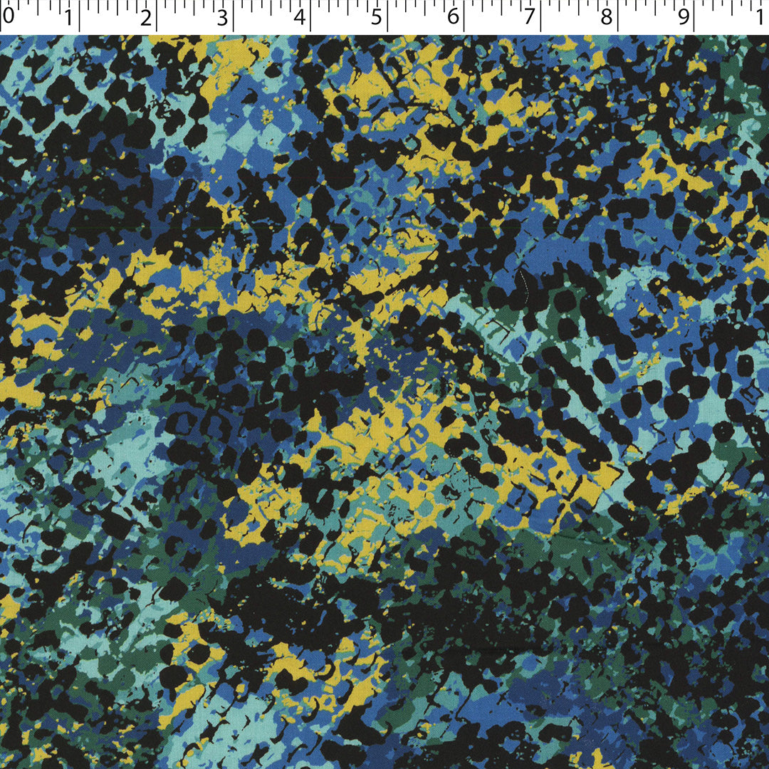 PANDORA - RAYON SATIN PRINTS - ABSTRACT SKIN