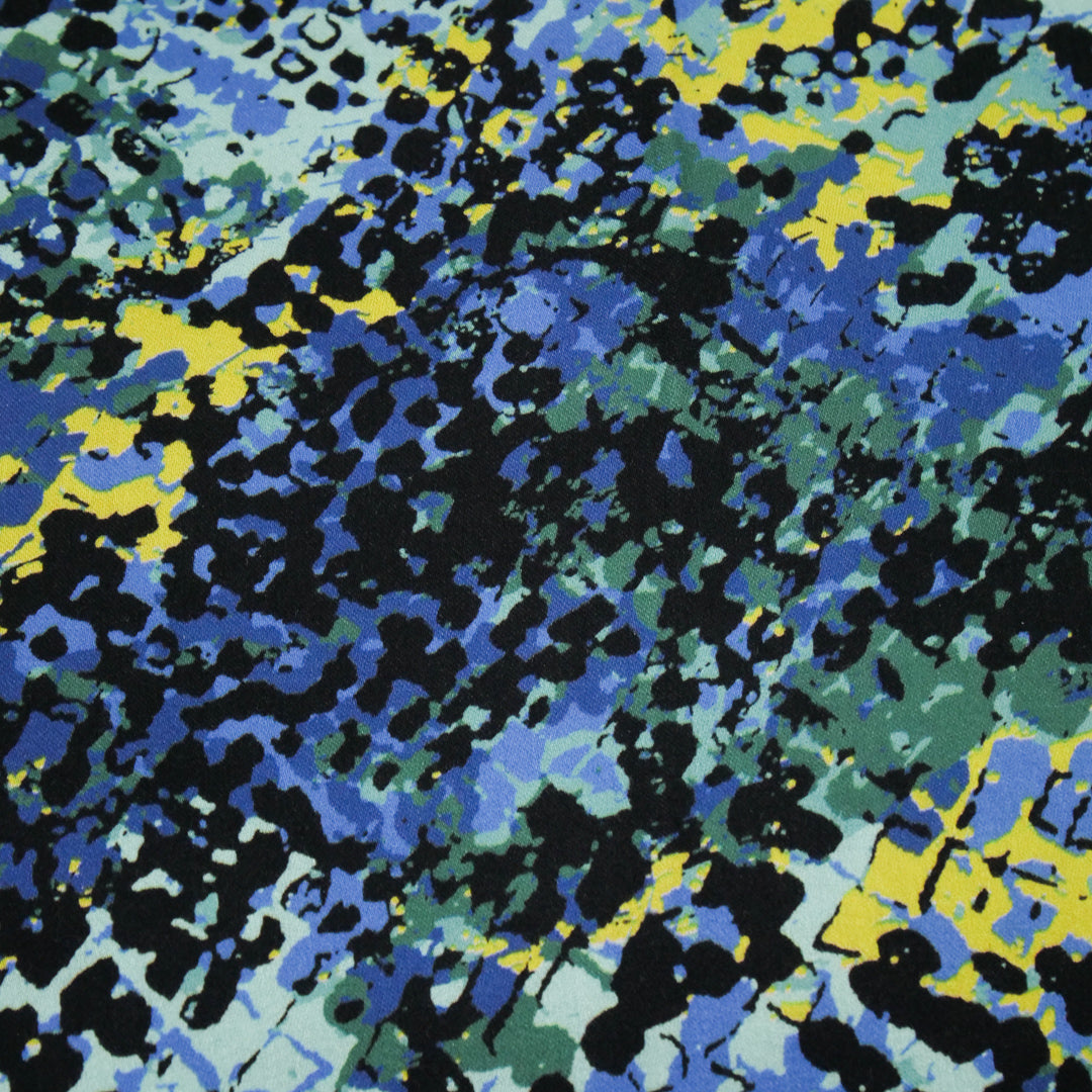 PANDORA - RAYON SATIN PRINTS - ABSTRACT SKIN