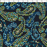 PANDORA - RAYON SATIN PRINTS - PAISLEY