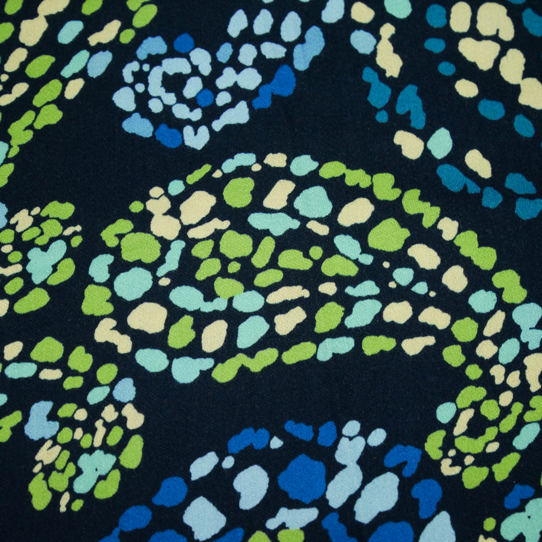 PANDORA - RAYON SATIN PRINTS - PAISLEY