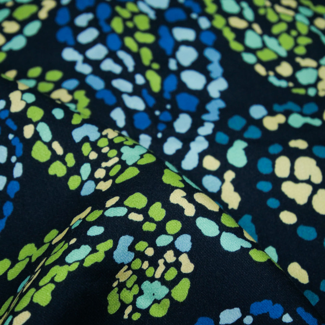 PANDORA - RAYON SATIN PRINTS - PAISLEY