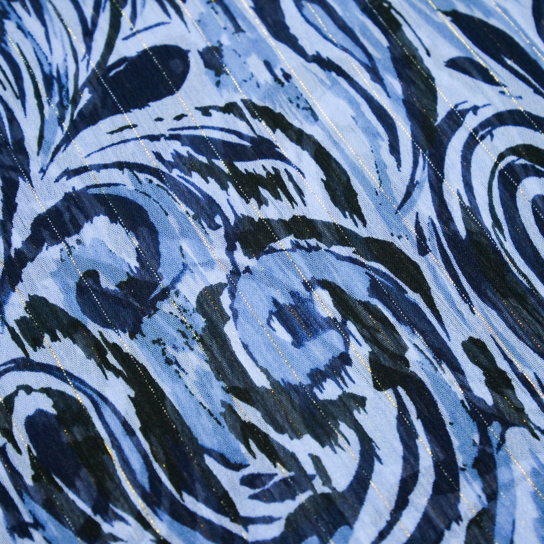 CANNES - METALLIC PRINTS - PAISLEY