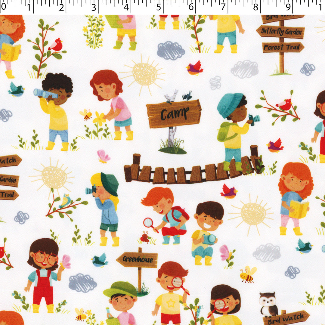 LITTLE EXPLORER - KNIT PRINTS - CAMP