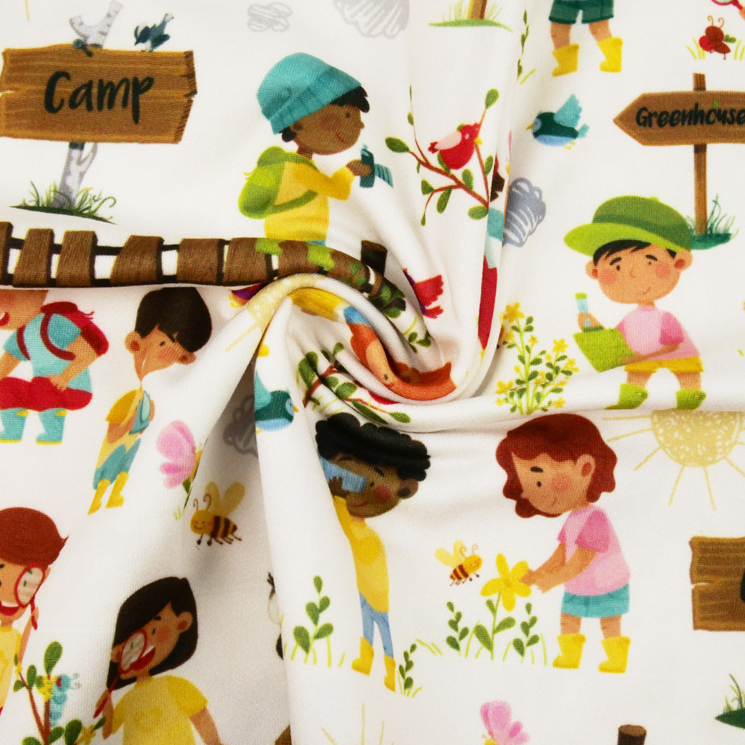 LITTLE EXPLORER - KNIT PRINTS - CAMP