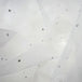 white crystal dot tulle