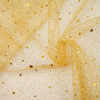 SEQUIN DOT GLITTER TULLE