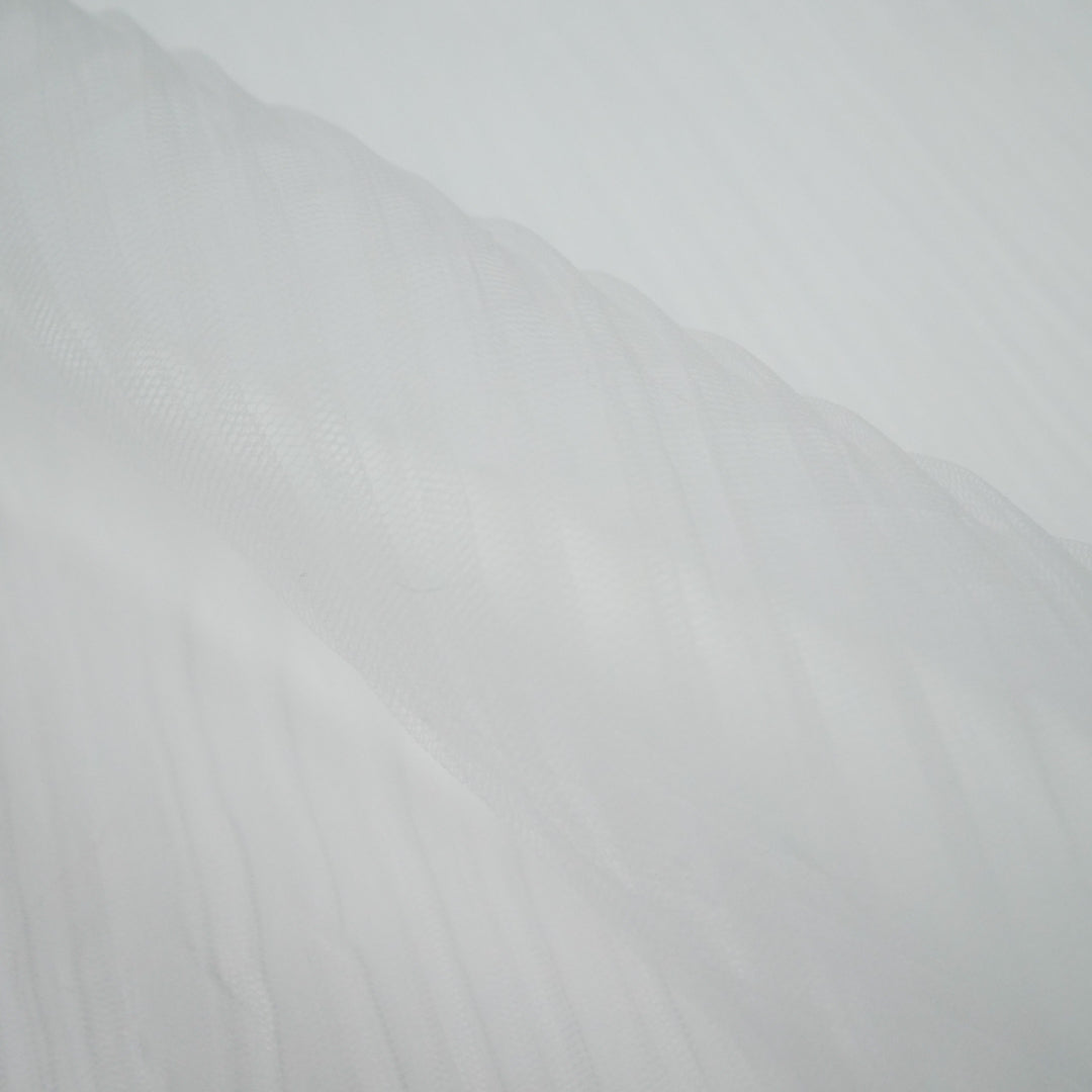 PLEATED TULLE