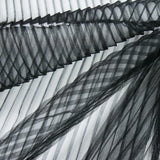 PLEATED TULLE