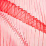 PLEATED TULLE