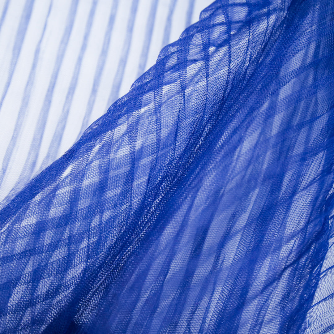 PLEATED TULLE