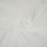 TULLE WITH PEARLS